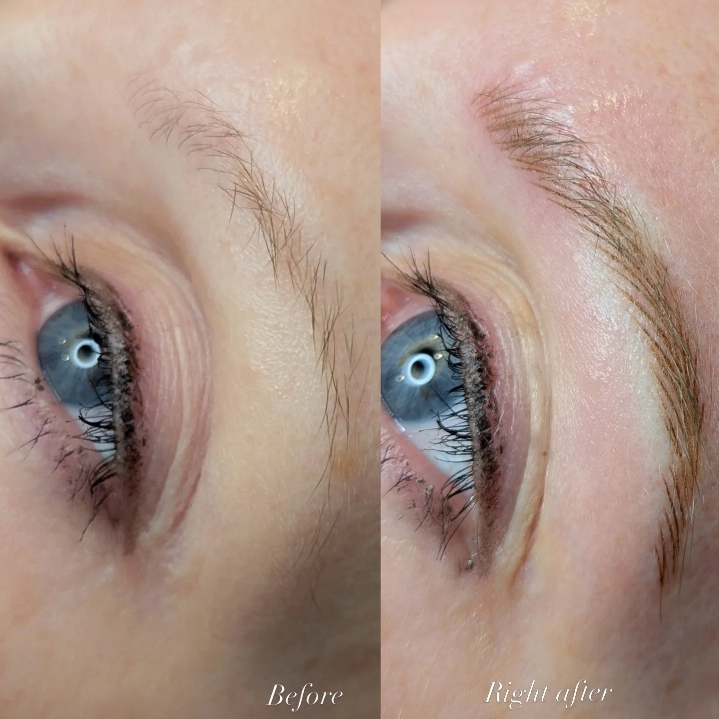 Before &amp; After nano hair strokes. The most natural and realistic technique.
Swipe right for healed results ✨ 

Pigment: Brovi + 
Needle: 0.351RL OMG
Machine: Bishop PMU

Book a consultation via my website or send an enquiry to info@browartistryby