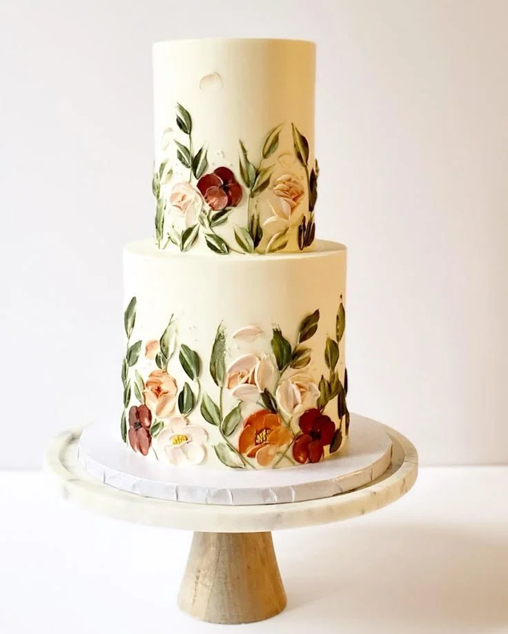 Floral Wedding Cake - Palette and Petal Cakes.jpeg