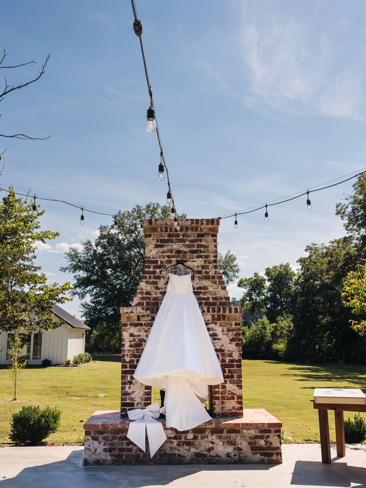 A moment for the dress + perfect weather at 415 🤍

#wedding #2026bride #weddingday #bride #weddingvenue