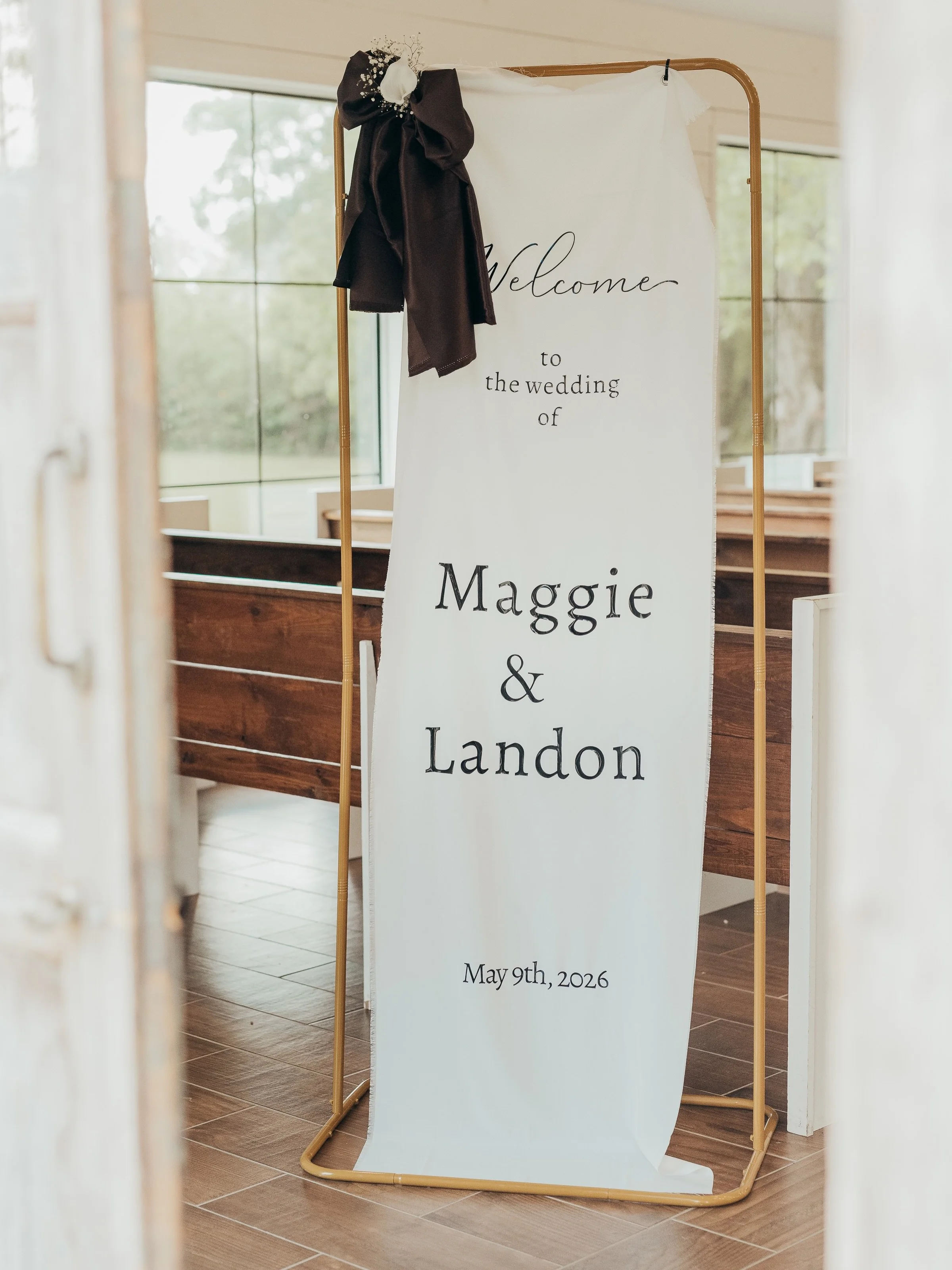 Gracyn&rsquo;s Chapel details ✨ 

#wedding #2026bride #2026wedding