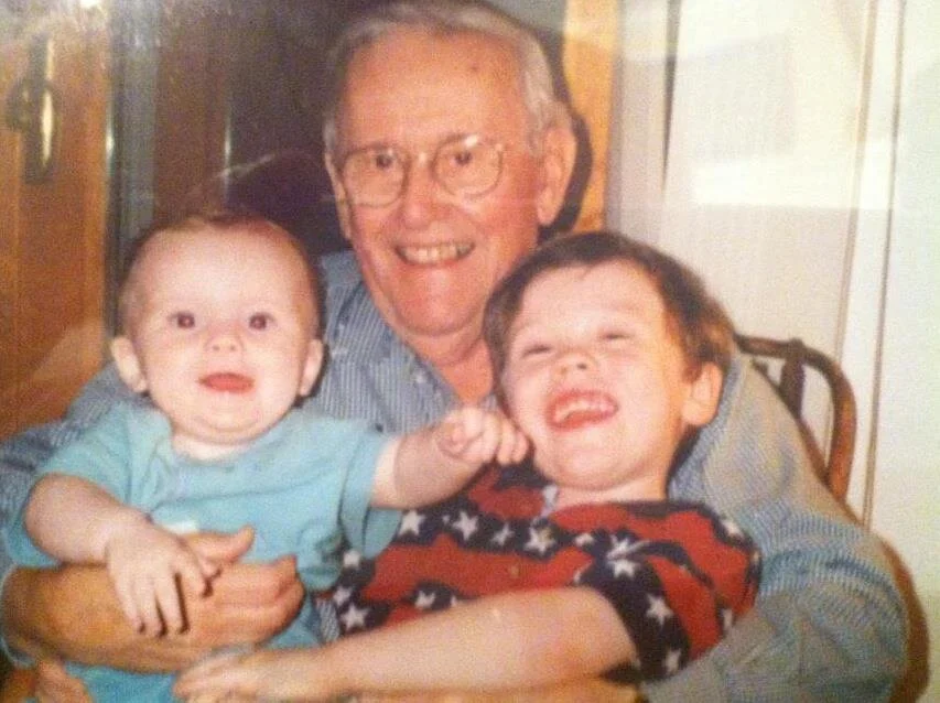 Above: Brotherly love atop a foundation of love.