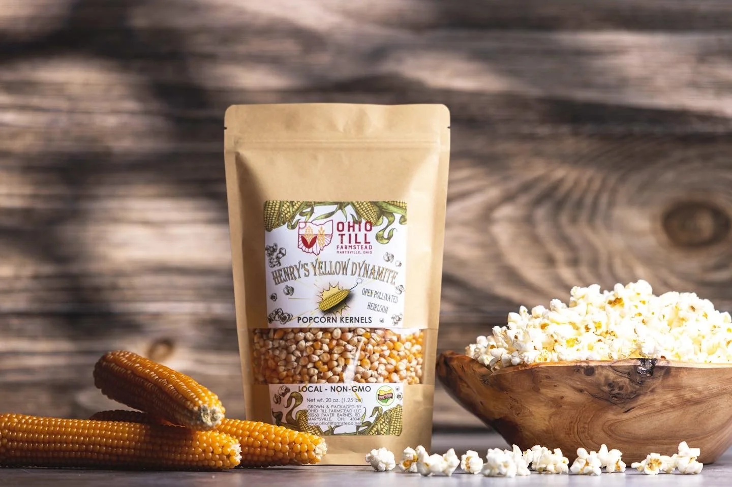Henry's Yellow Dynamite Popcorn Kernels - Certified Organic — Ohio