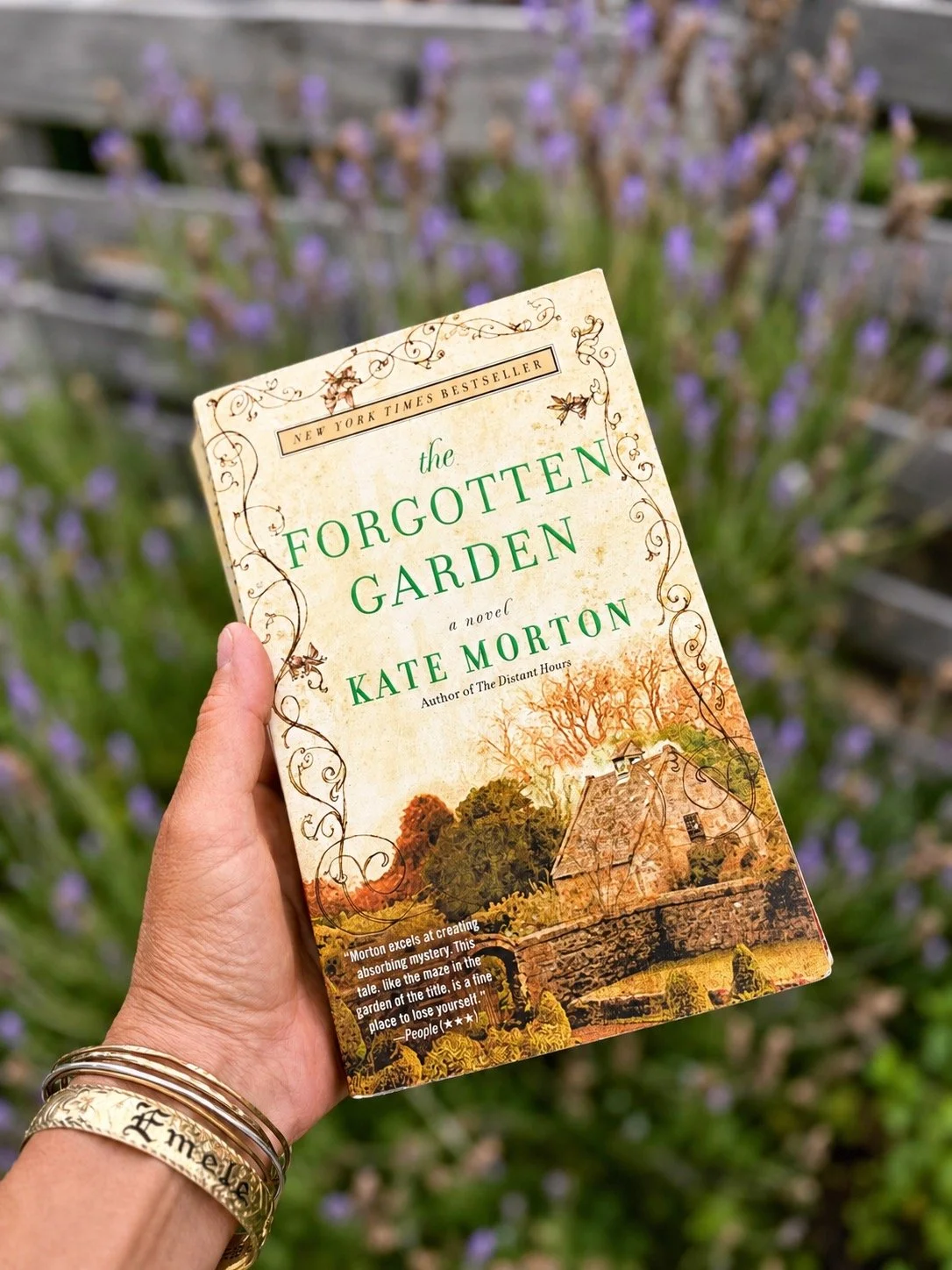 Sunday Reading! 

I just finished The Forgotten Garden by Kate Morton and really enjoyed it. The story begins with a little girl arriving alone in Australia after a long voyage from England, carrying only a small suitcase and a book of fairy tales. Y