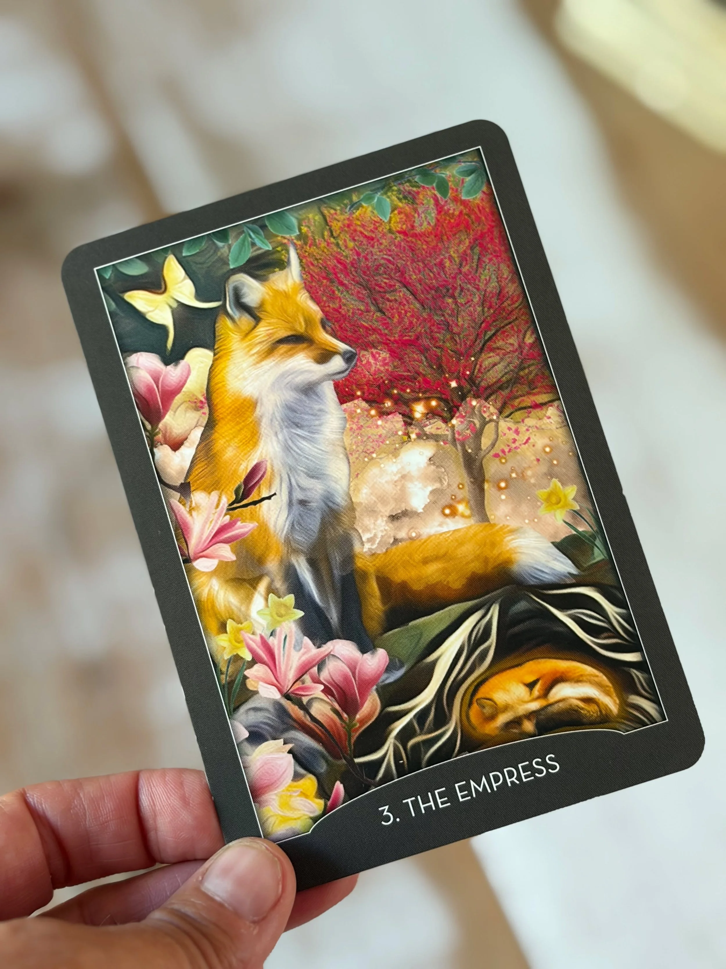 I am definitely not a tarot girl, but for some reason I felt called to pull some cards today.

Whether you believe tarot taps into intuition, synchronicity, or simply gives you a different perspective, this reading felt surprisingly spot on.

✨ The E
