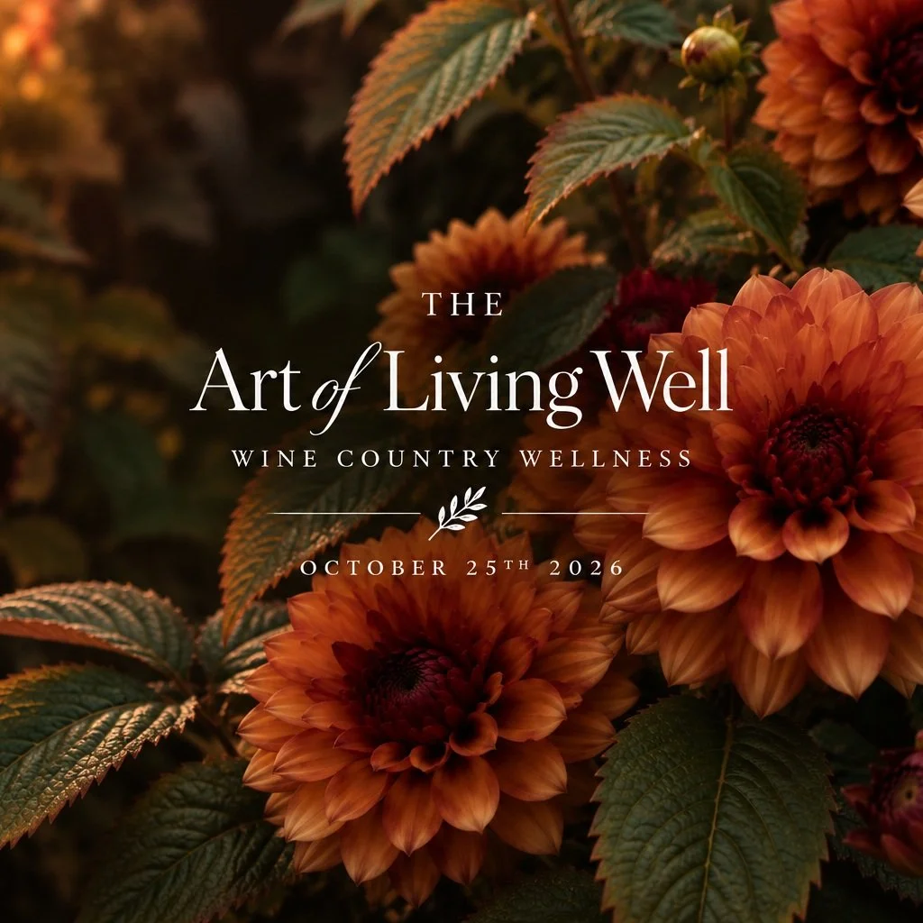 I&rsquo;ve been dreaming about this for a long time, and I&rsquo;m so happy it&rsquo;s finally happening. I&rsquo;m excited to introduce The Art of Living Well | Wine Country Wellness.

I've wanted to create a day that feels effortless. A little move