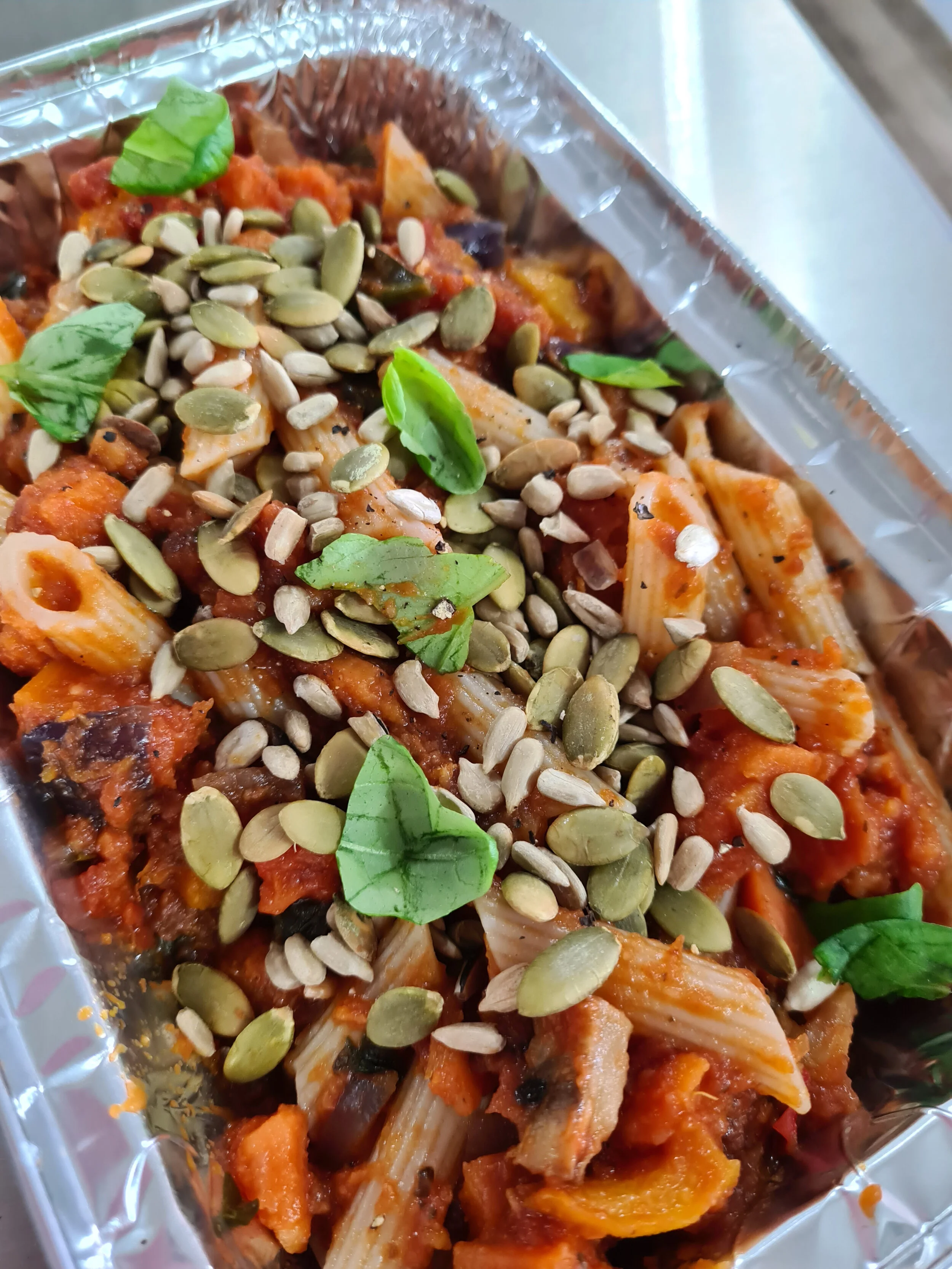 Vegan Roast Vegetable Pasta Bake 