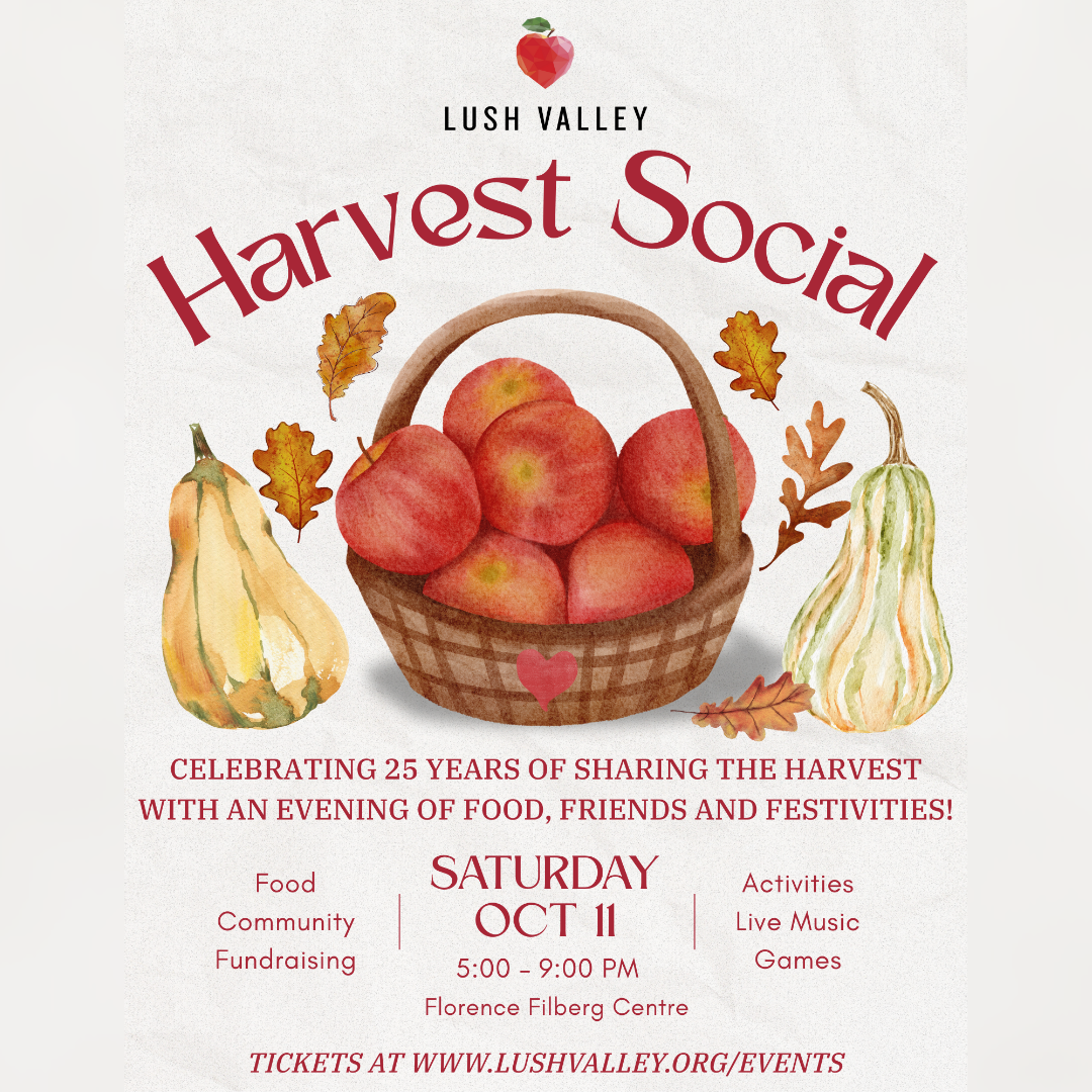 LUSH Valley’s Harvest Social