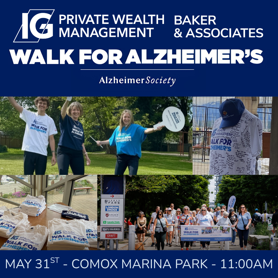 IG Wealth Management Walk for Alzheimer's - Comox Valley
