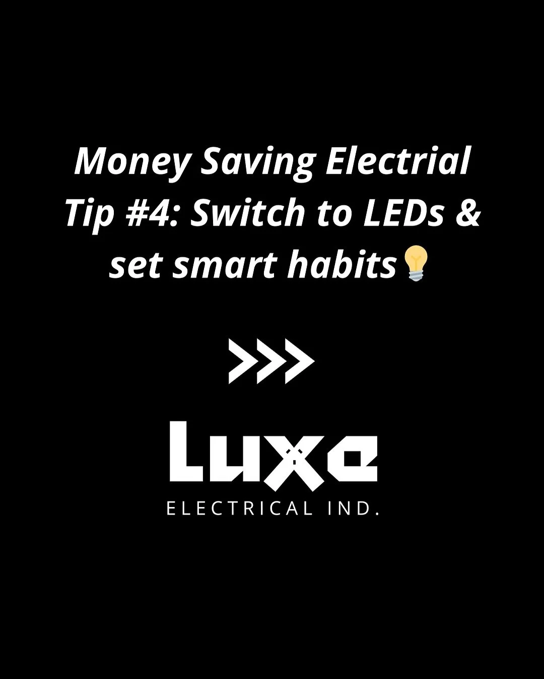 Want lower energy bills without sacrificing style? Start with your lighting!

✅ Switch to LEDs &ndash; @luxelighting.co_ LEDs use up to 80% less energy than traditional bulbs and last far longer, meaning fewer replacements and more savings.

✅ Set sm
