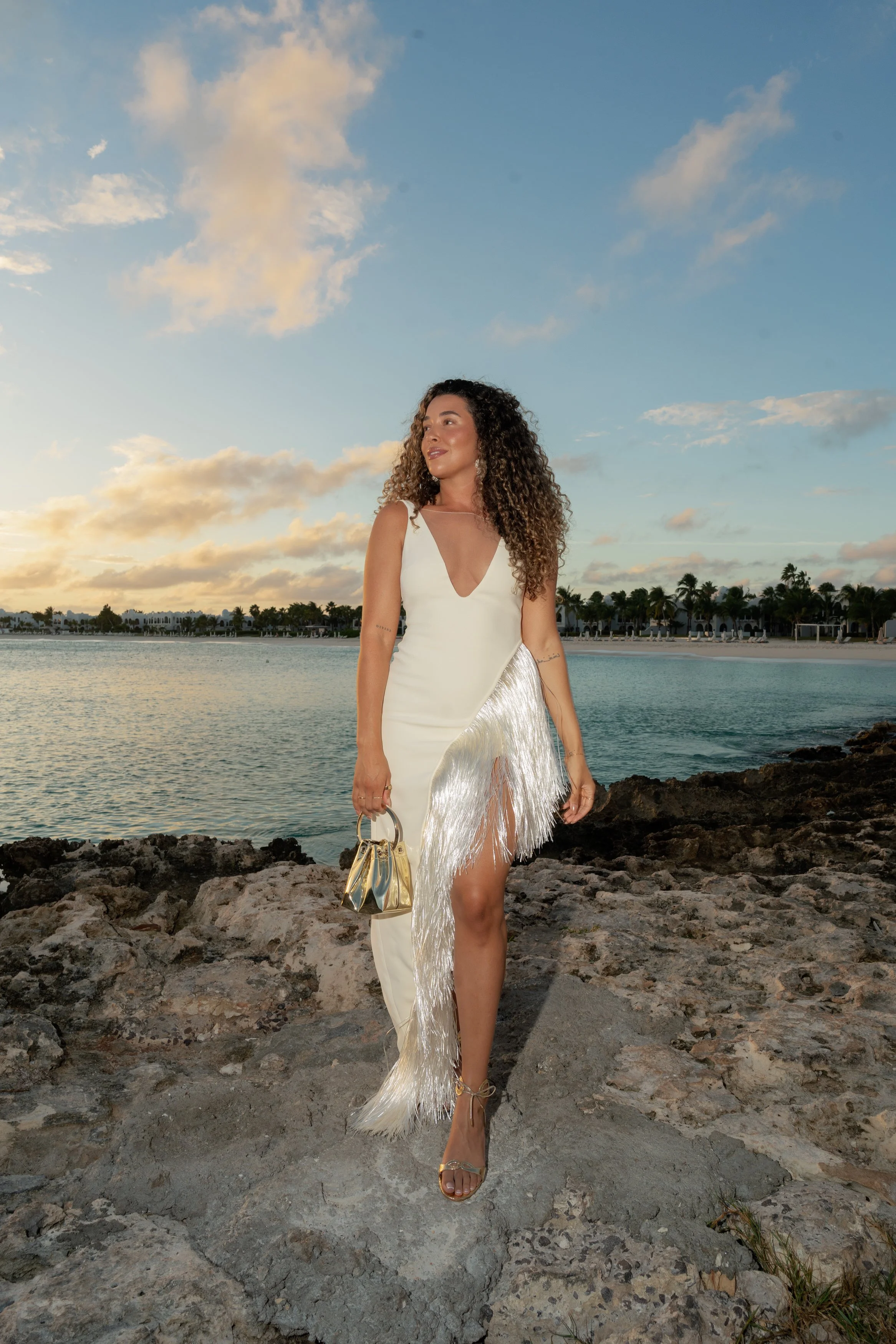 NFL Star Leonard Williams & Hailey Lott’s Caribbean Wedding