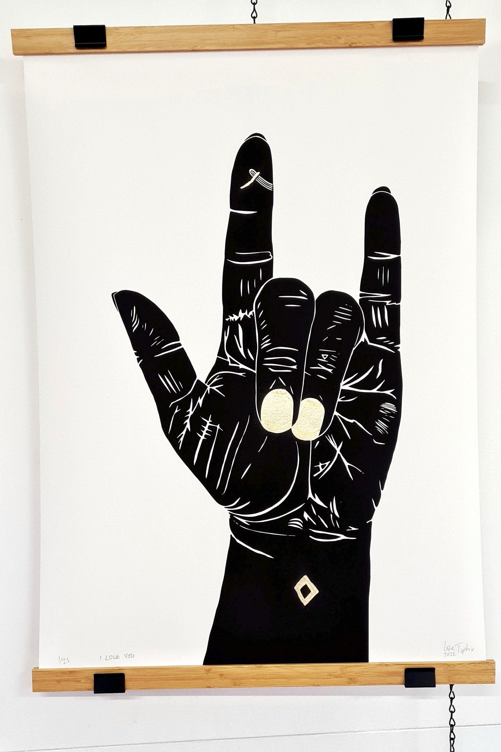 I Love You (Limited Edition Prints) by Floreo Creative