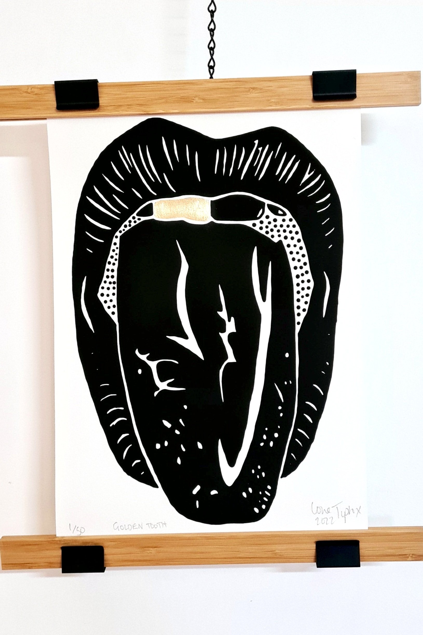 Gold Tooth (Limited Edition Prints) by Floreo Creative