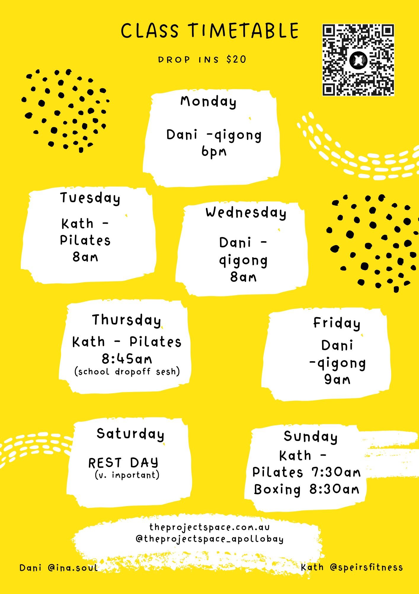 HOLISTIC FITNESS: with Kath + Dani
