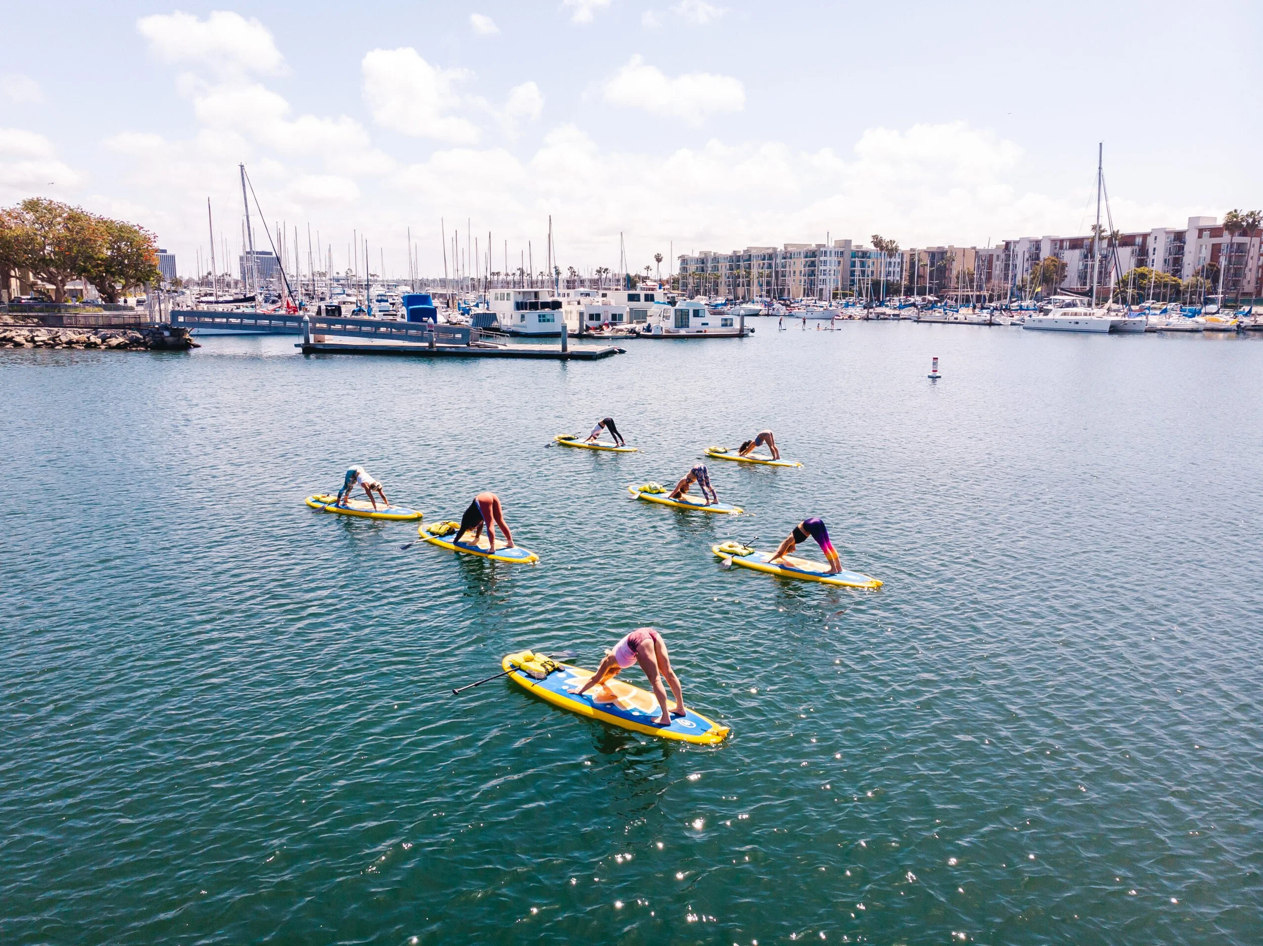 SUP YOGA EVENT @ CA Surf Club with Sarah Tiefenthaler & YOGAqua 