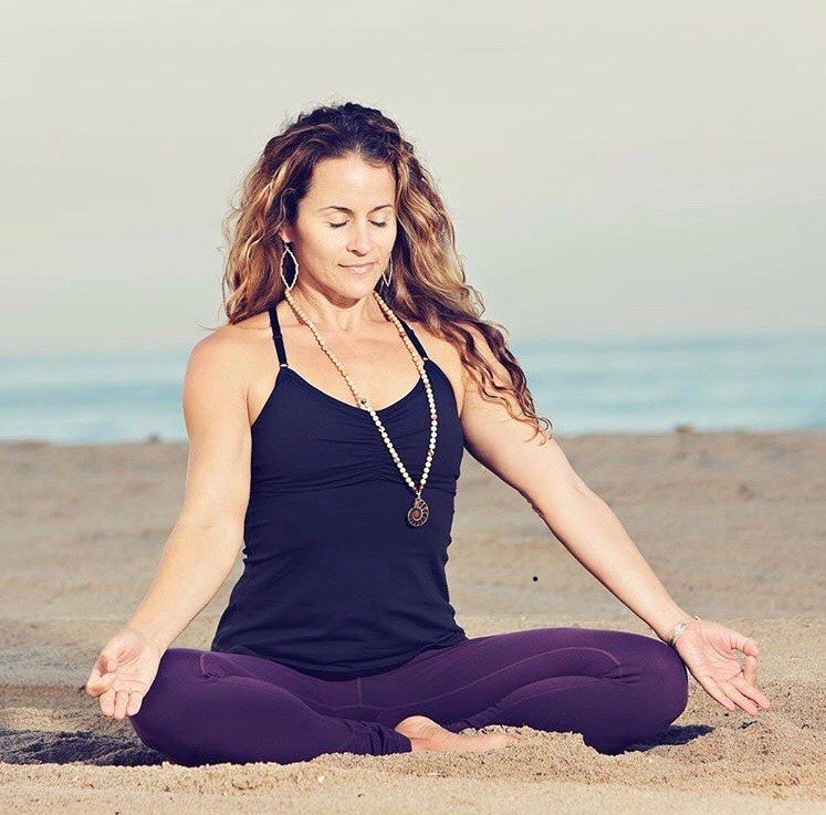 Beach Yoga Flow & Sacred Shape Sand Art making w/ Shelley Williams