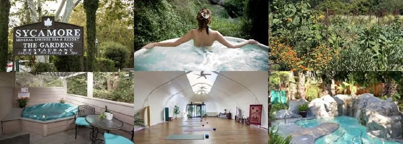 October Yoga Retreat - Sycamore Mineral Springs, Avila Beach, CA w/ Suzy Nece &amp; Marla Wedge 