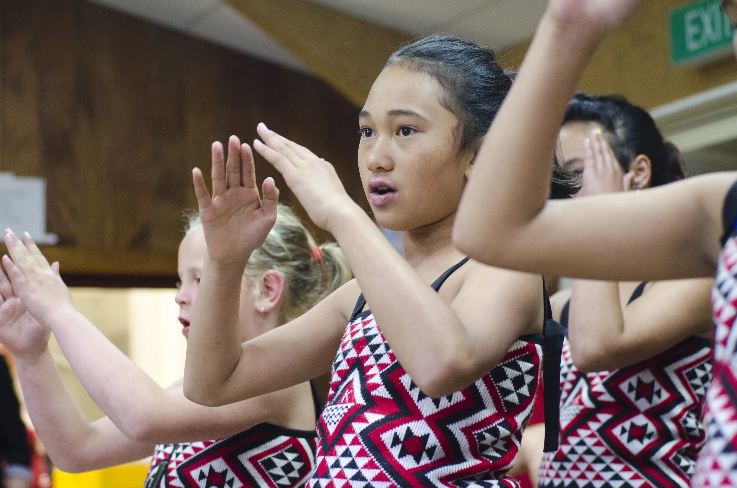 Young Maori Dancers