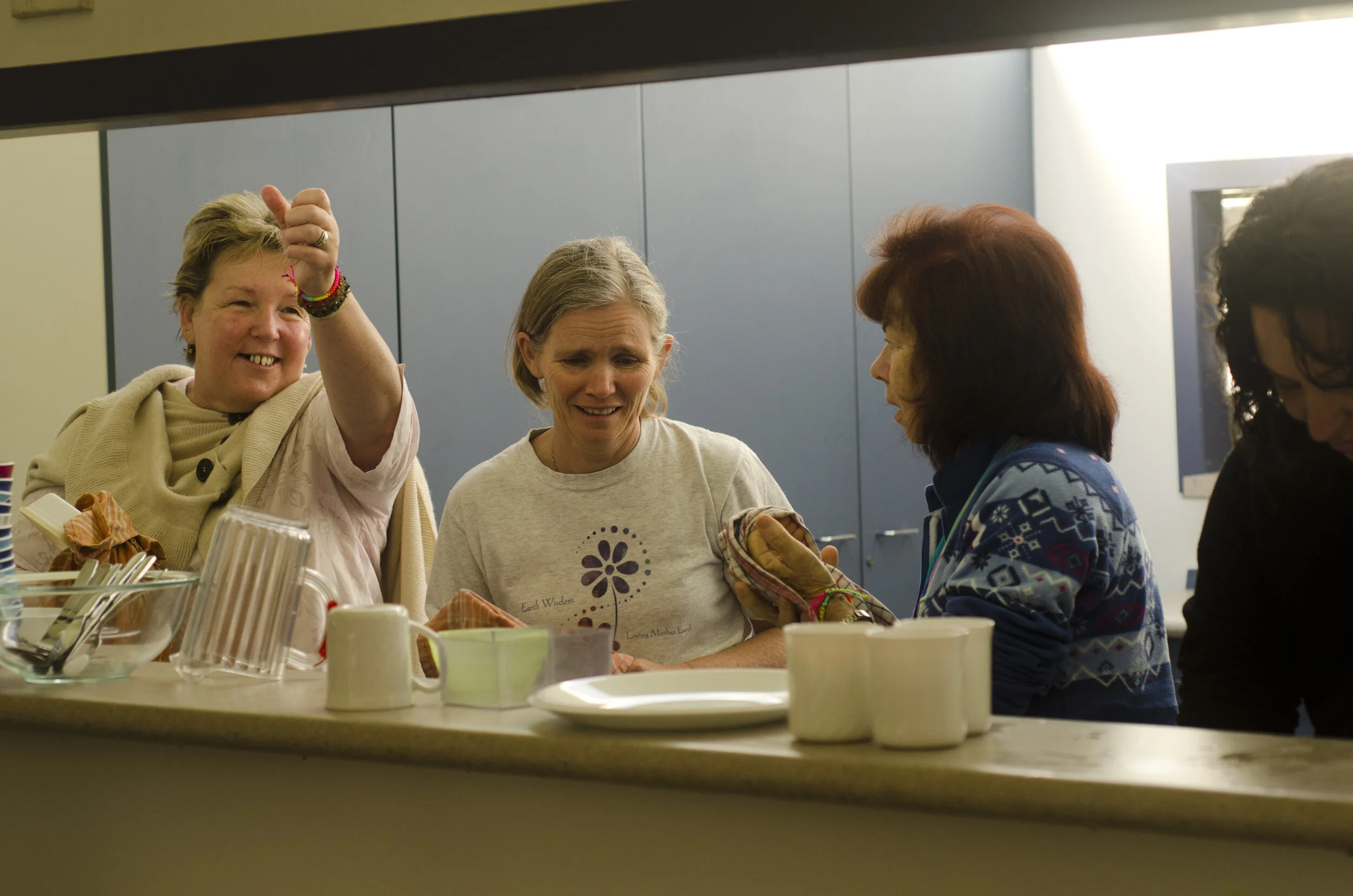 Breakfast at Morehu Marae