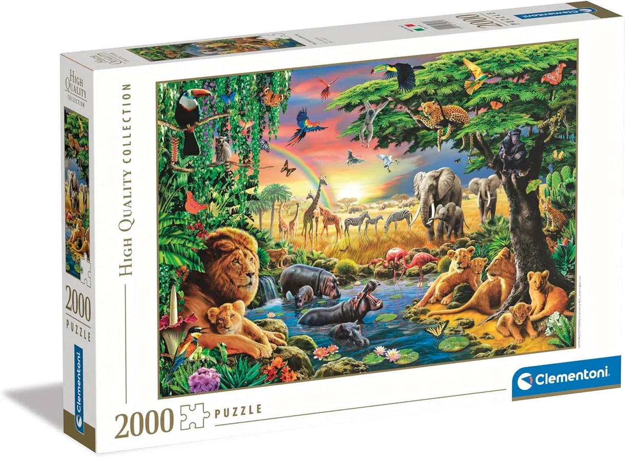 Clementoni The African Gathering Puzzle 2000 piece