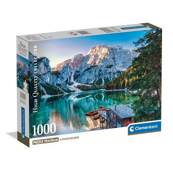 Clementoni Emerald Lake Braies Puzzle 1000 piece