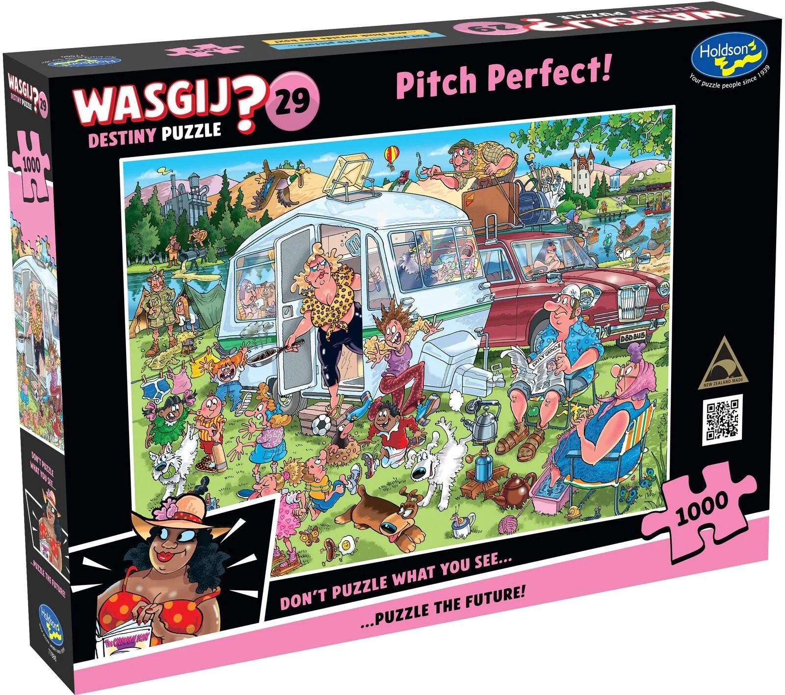 Wasgij Destiny 29 - 1000 Piece Puzzle Pitch Perfect!