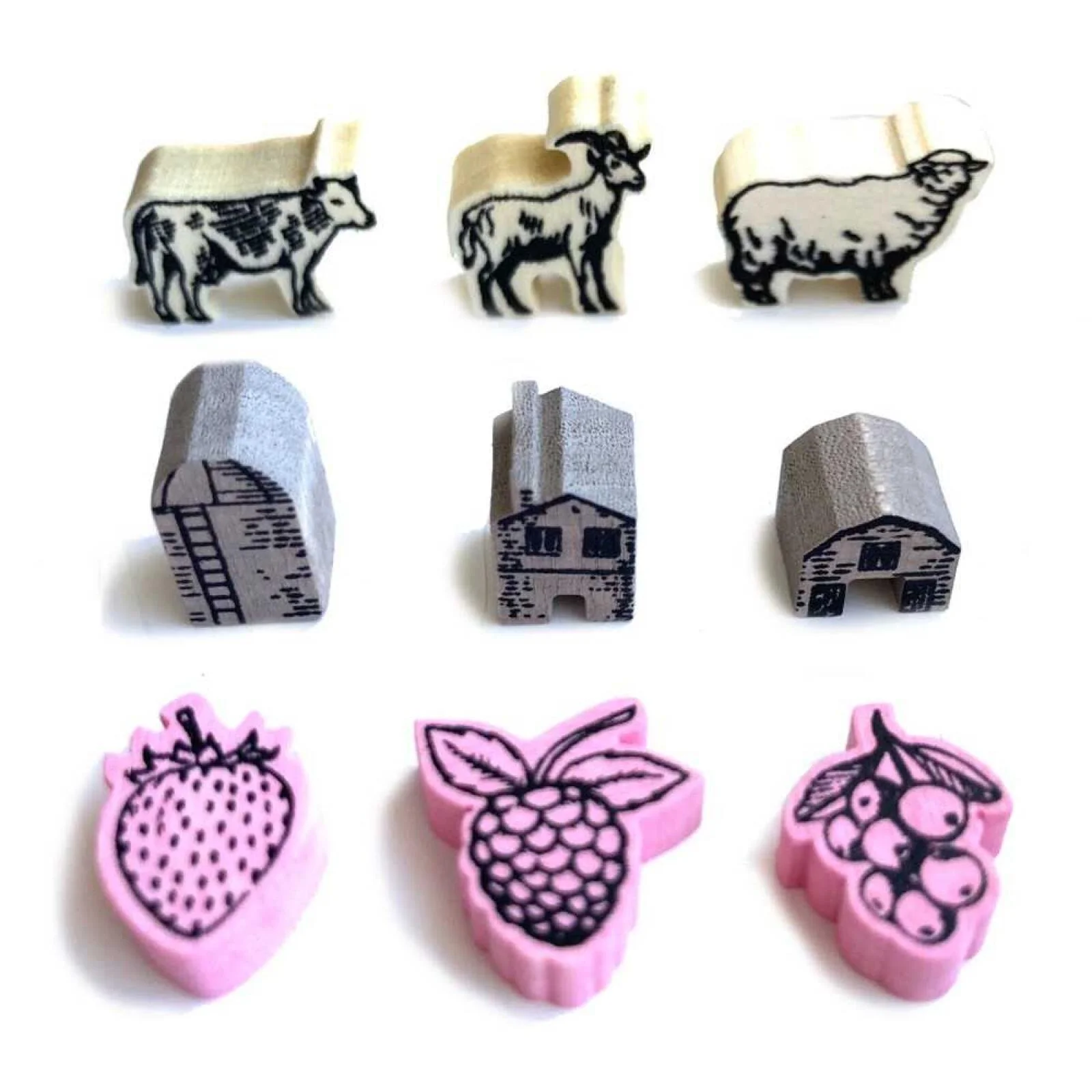 Fromage - Upgraded Wood Tokens