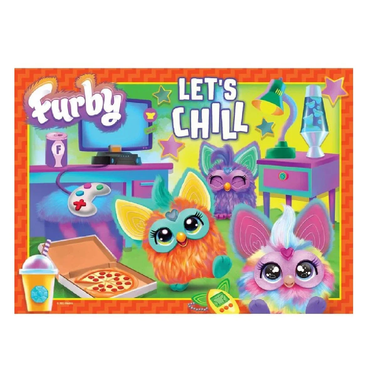 Furby - Let's Chill - Frame Tray Puzzle 35 Piece.jpg