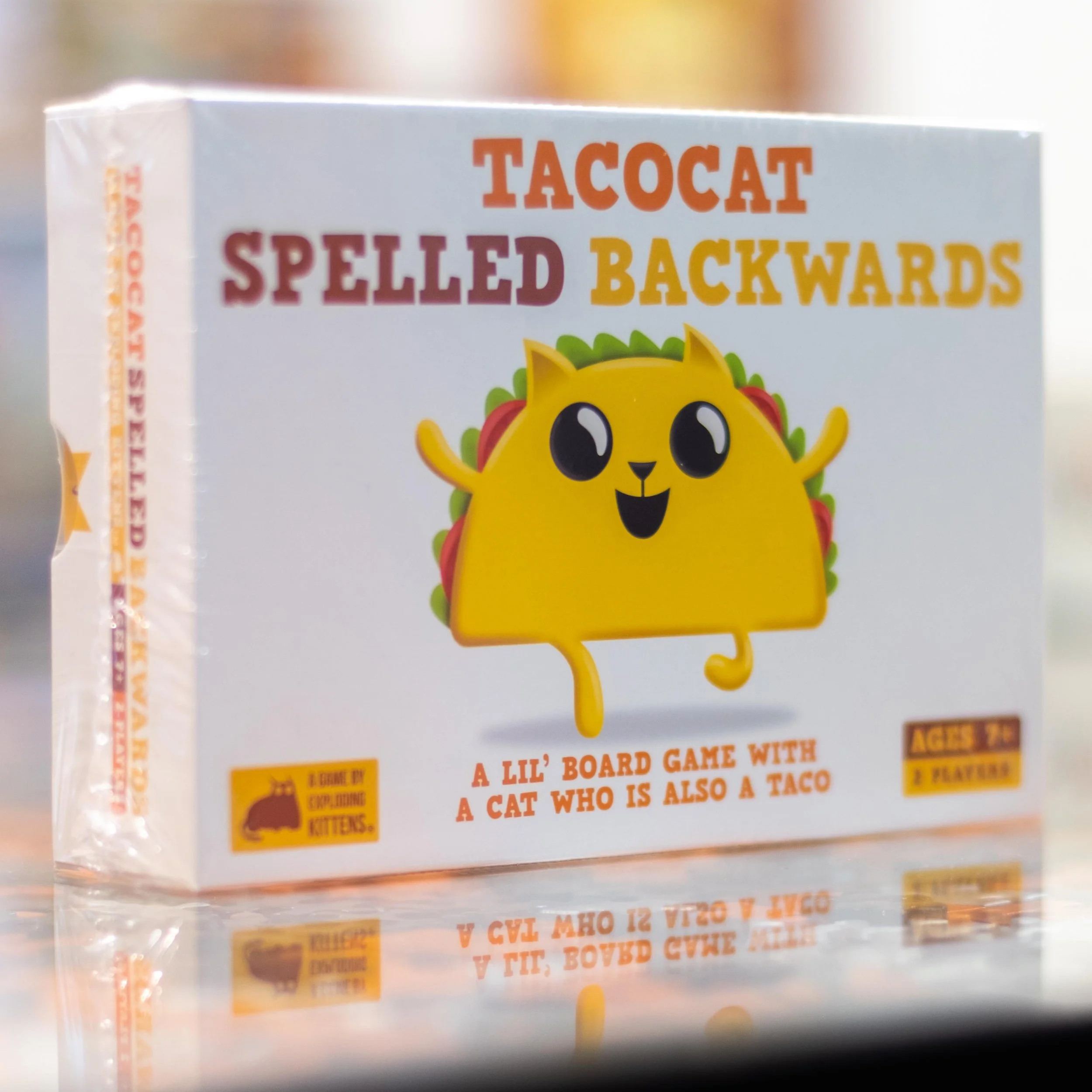 Exploding Kittens Taco Cat Color Tacocat Spelled Backwards (By Exploding Kittens) — SOLVE IT AND ESCAPE