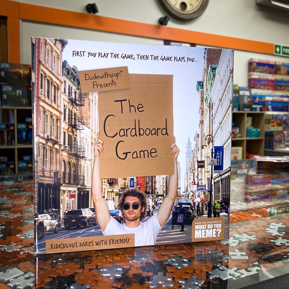 The Cardboard Game – The Party Game of Ridiculous Dares & Challenges with  Friends - by What Do You Meme?