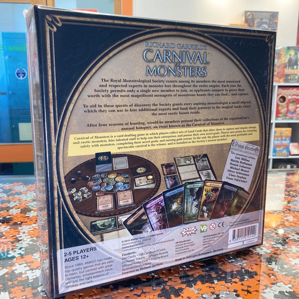 Carnival of Monsters, Board Game