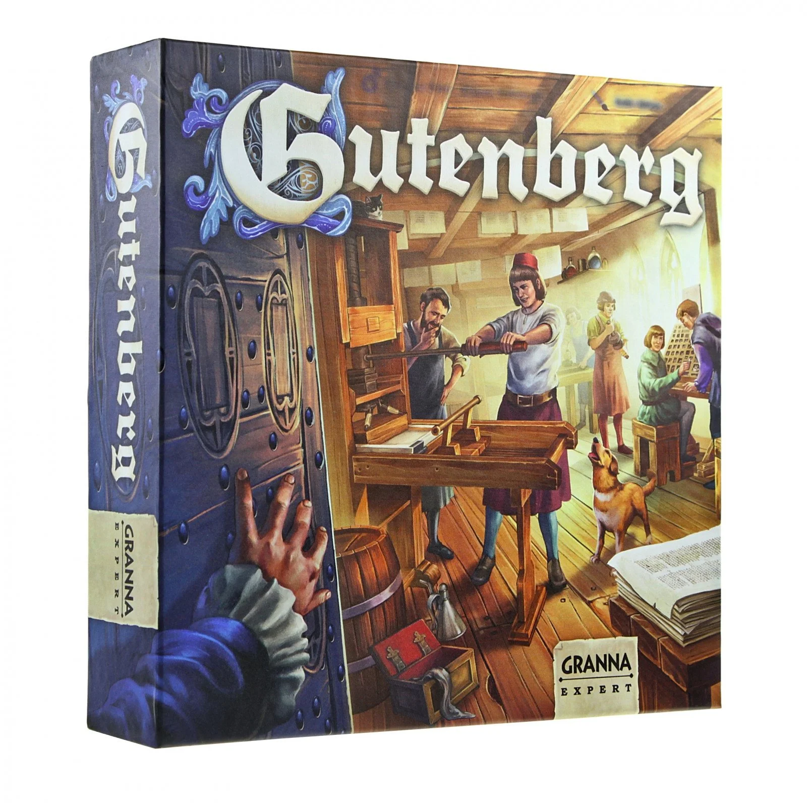 Gutenberg Board Game Art