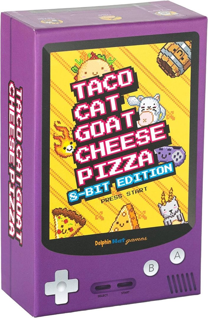 Taco Cat Goat Cheese Pizza 8-Bit Edition — SOLVE IT AND ESCAPE