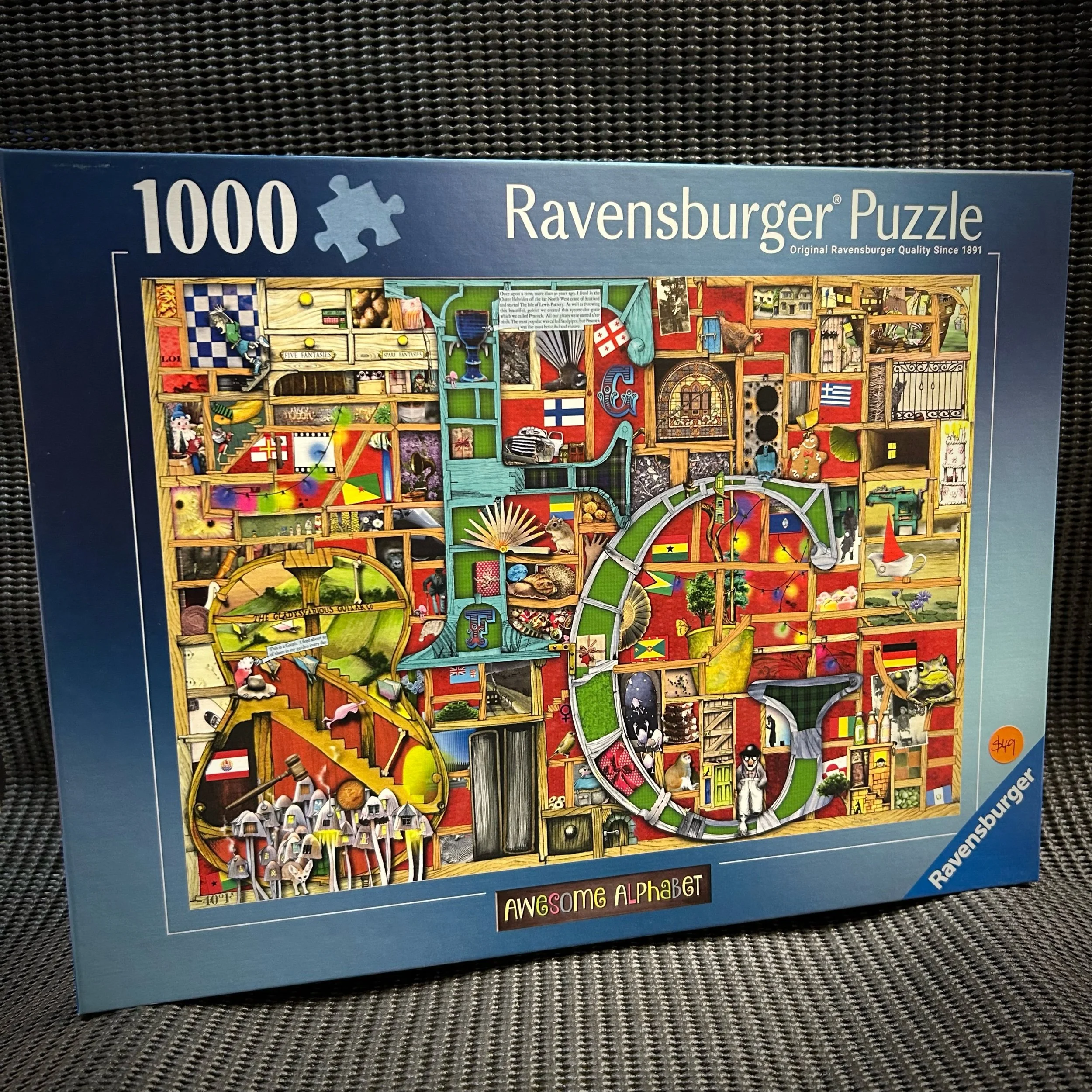 Ravensburger - Awesome Alphabet F & G Puzzle 1000 Pieces