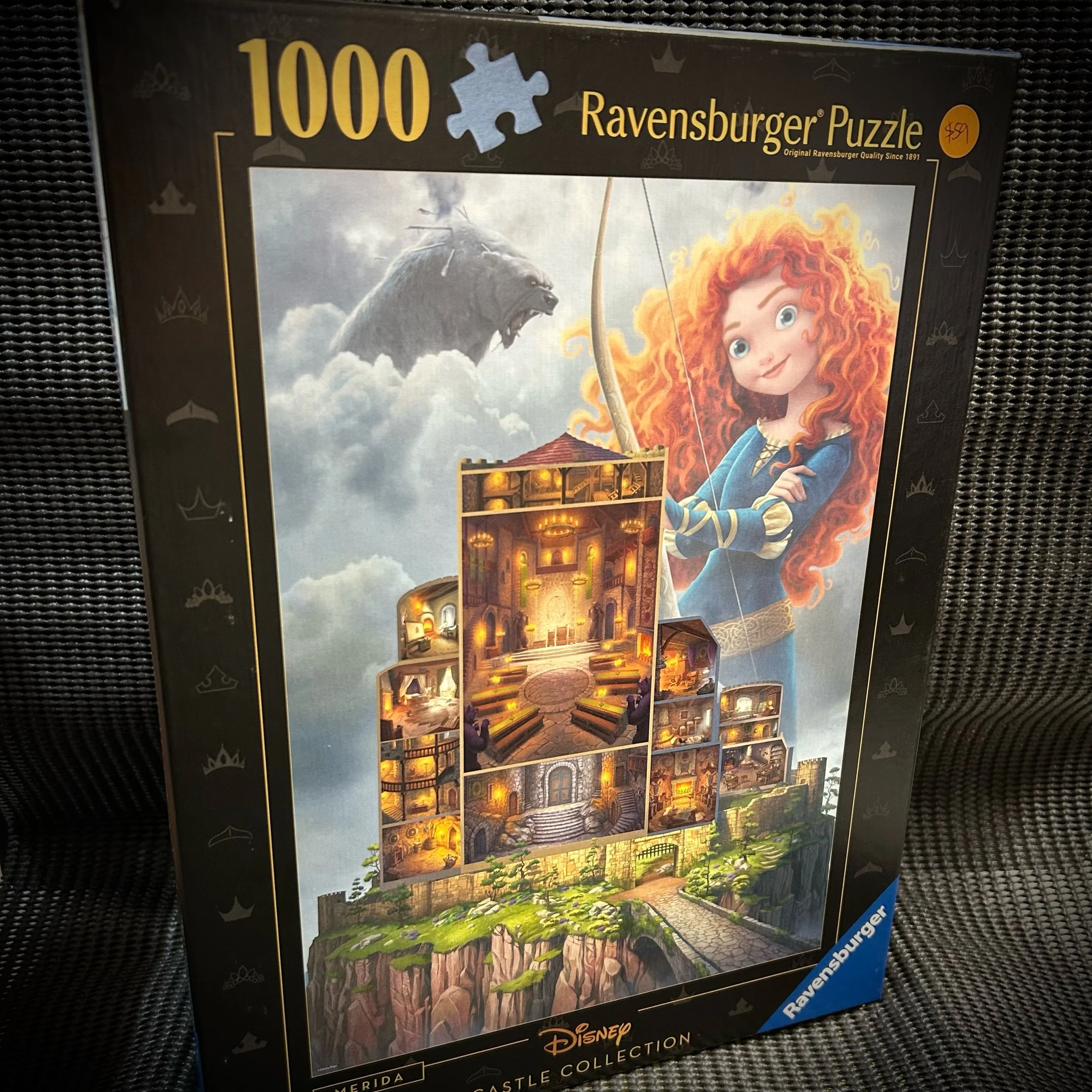 Ravensburger - Disney Castles: Merida Puzzle 1000 Pieces