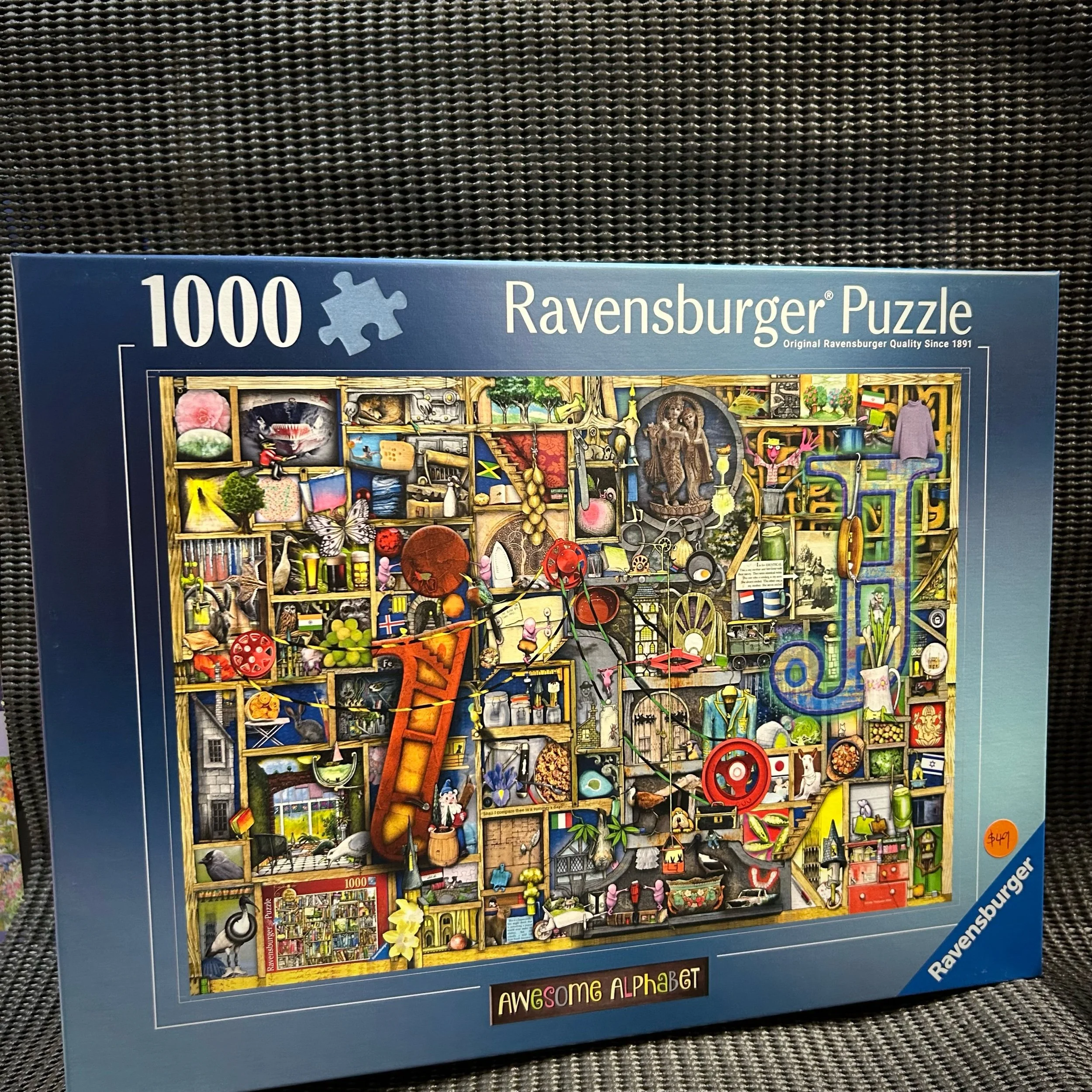 Ravensburger - Awesome Alphabet I & J Puzzle 1000 Pieces