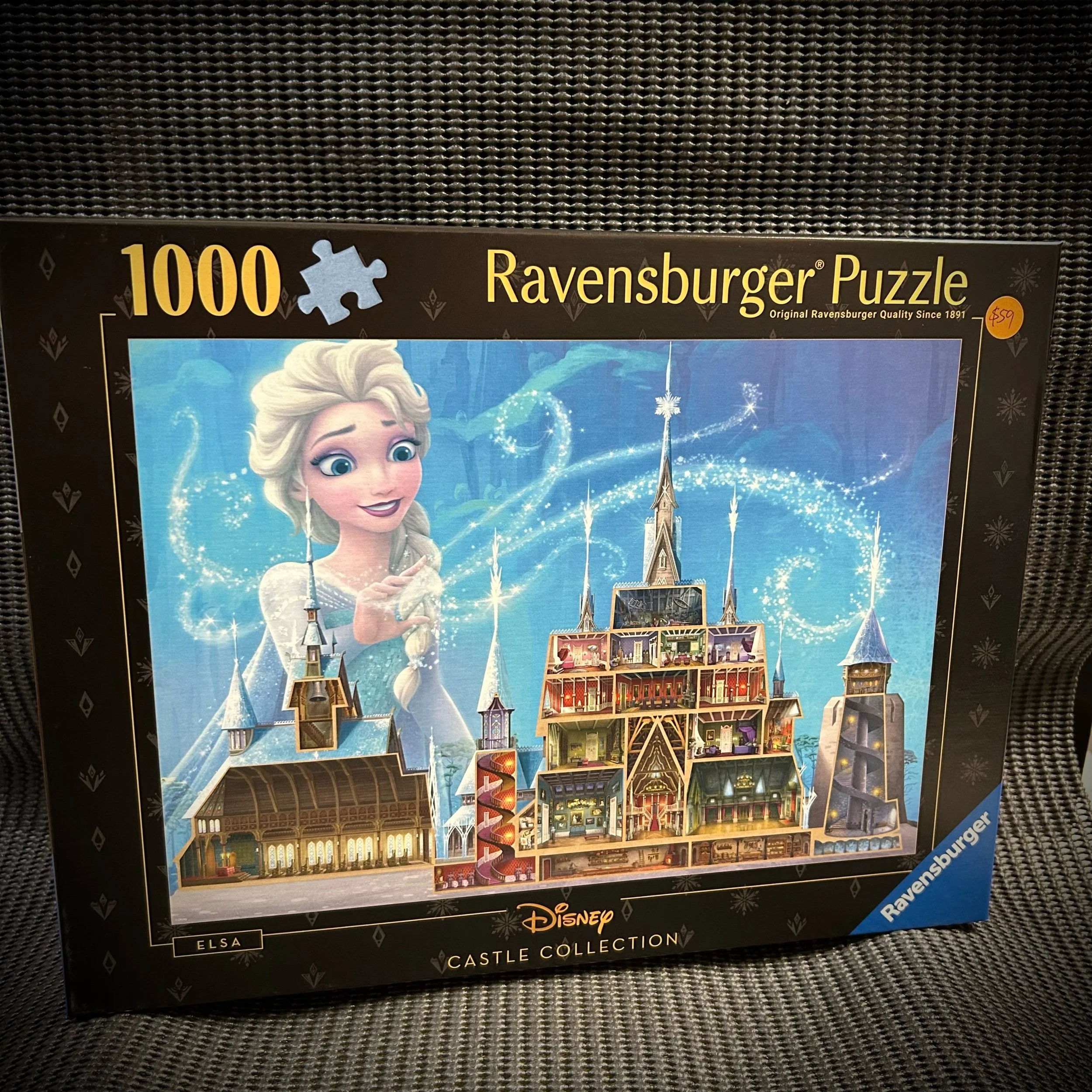 Ravensburger - Disney Castles: Elsa Puzzle 1000 Pieces