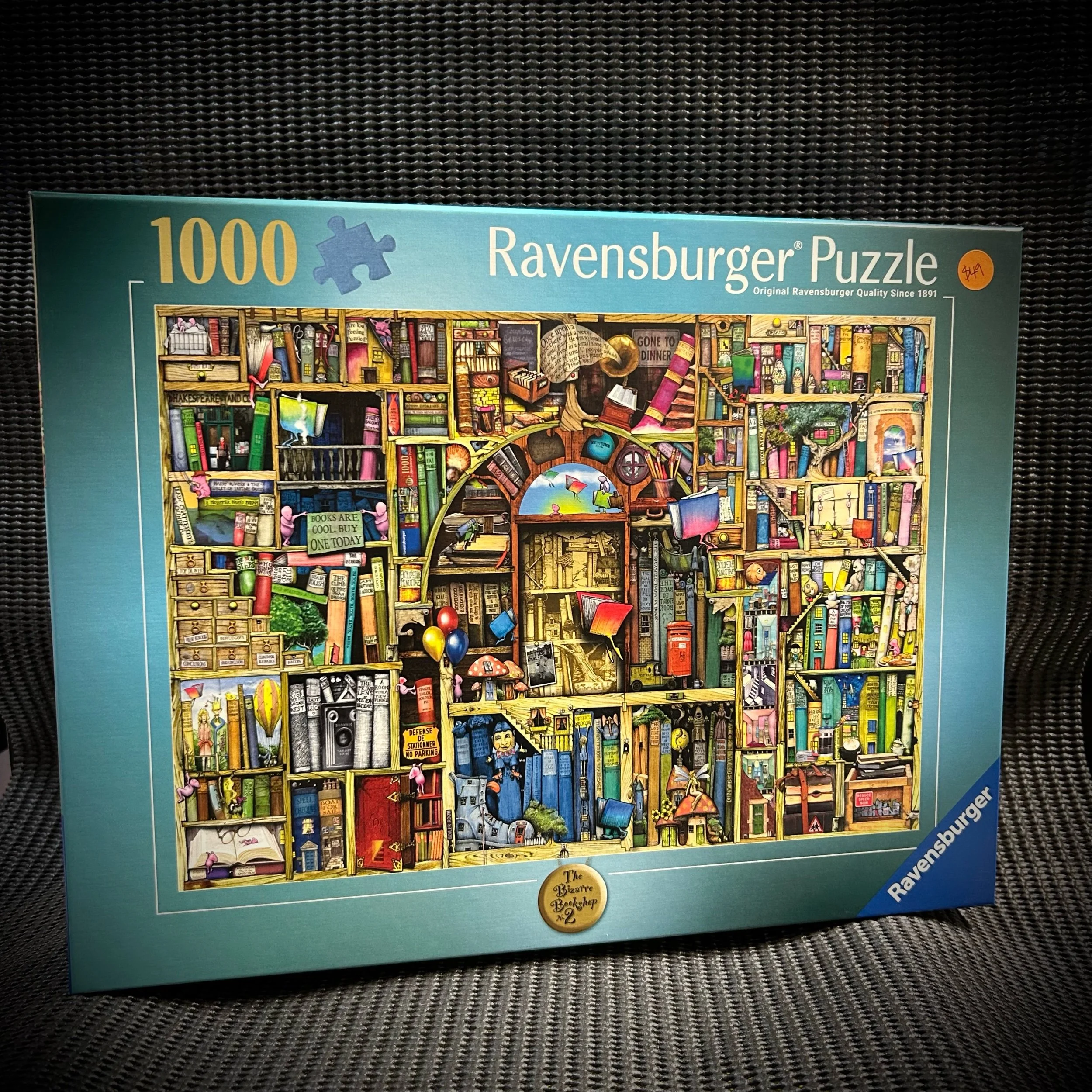 Ravensburger - The Bizarre Bookshop 2 Puzzle 1000 Pieces
