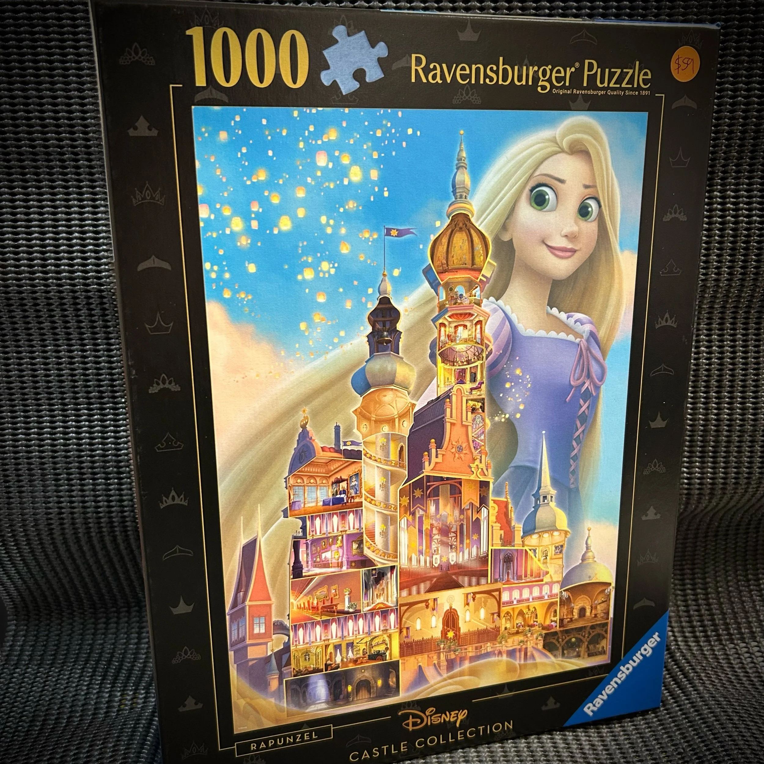 Ravensburger - Disney Castles: Rapunzel Puzzle 1000 Pieces