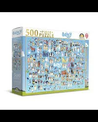 Harlington Bluey 500pc Puzzle