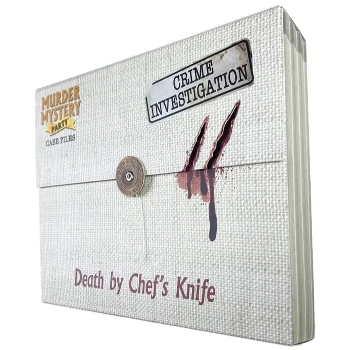 Murder Mystery Party: Case File - Death by Chef's Knife