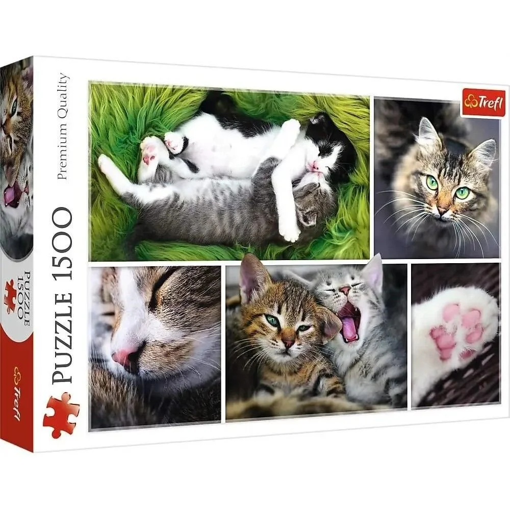 Trefl 1500 Piece Puzzle - Just Cat Things