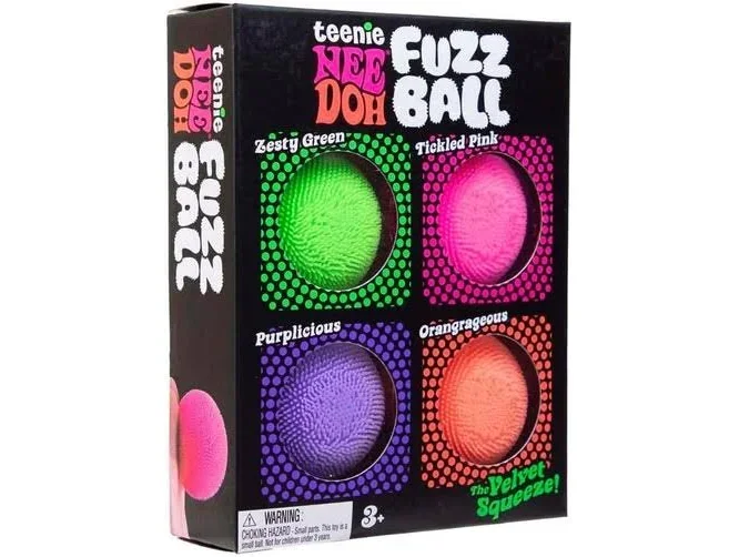Needoh Fuzz Ball Teenie Multi-Pack