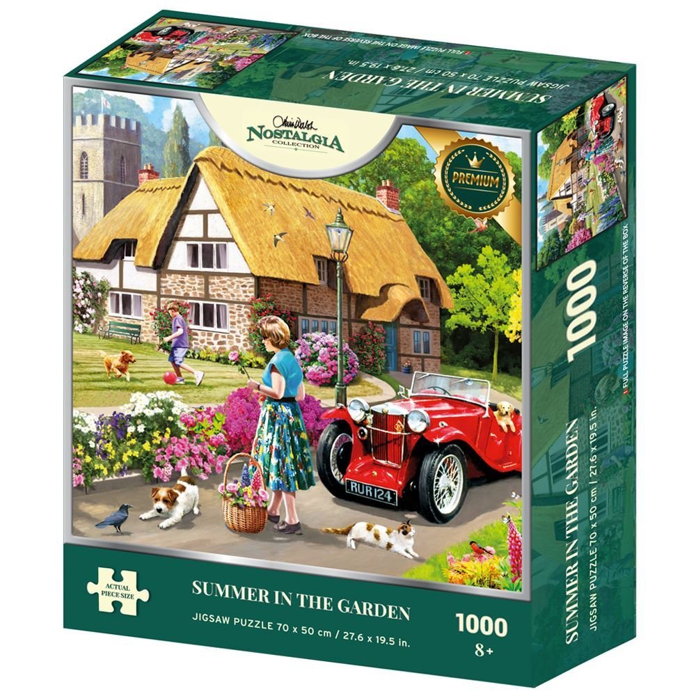 Nostalgia 1000pc Puzzle - Summer In The Garden
