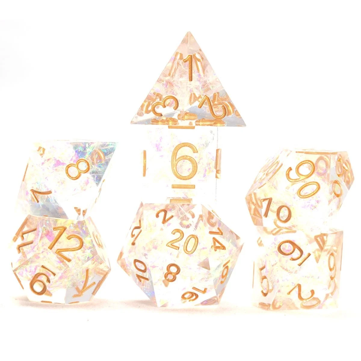 Sirius Dice – Sharp Crystal Fairy – Dice Set 7