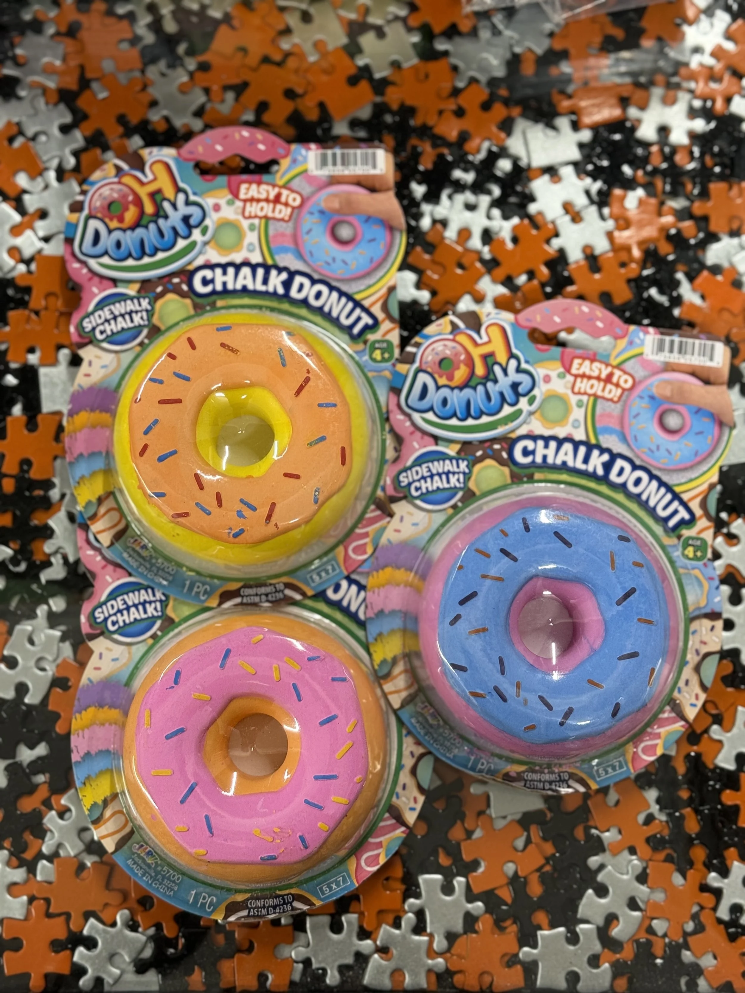 Chalk Donuts