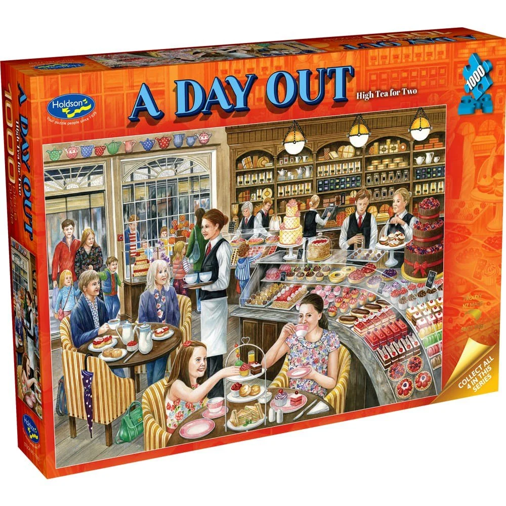 A Day Out 1000 Piece Puzzle - High Tea for Two