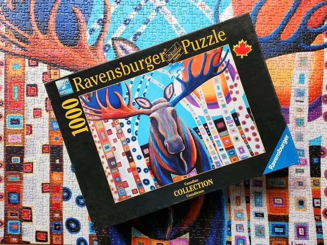Ravensburger - Winter Moose Puzzle 1000 Pieces