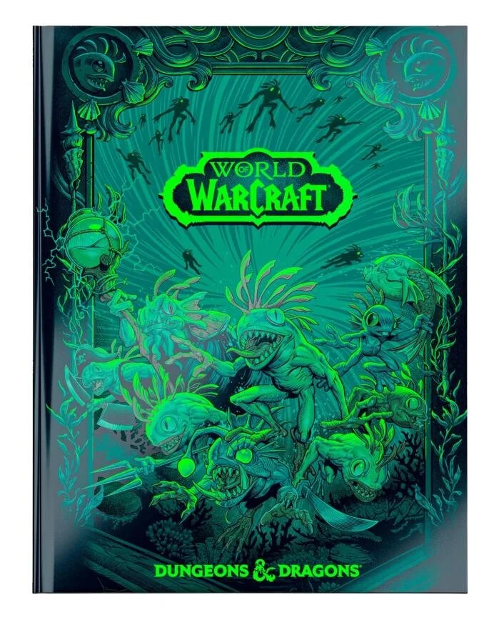 PREORDER - D&D Dungeons & Dragons World of Warcraft Hardcover Alternative Cover