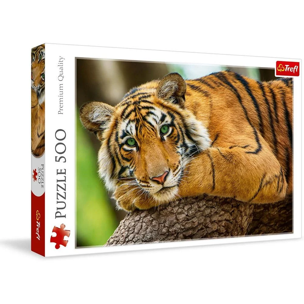 Trefl 500 Puzzle - Tiger Portrait