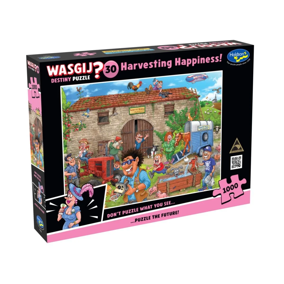 PREORDER - Wasgij Destiny 30 - 1000 Piece Puzzle - Harvesting Happiness